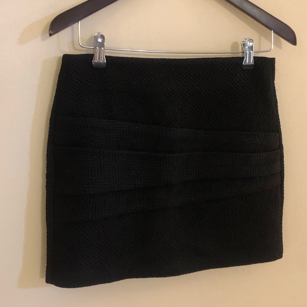 Maje Mini Black Skirt